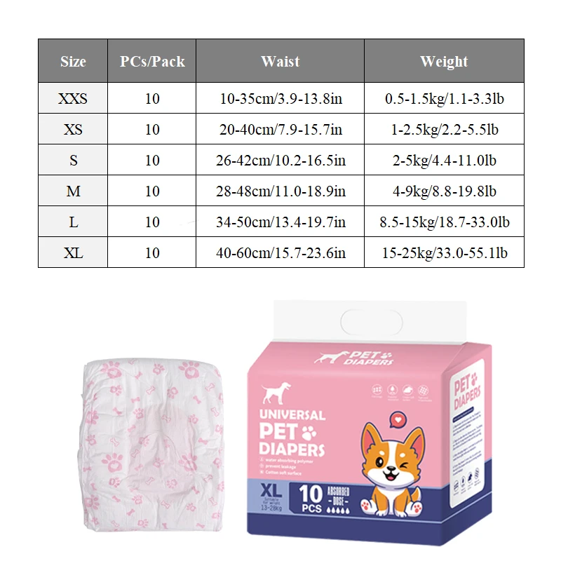 Thumbnail 2 - #55 Latest Dog Diapers Offers
