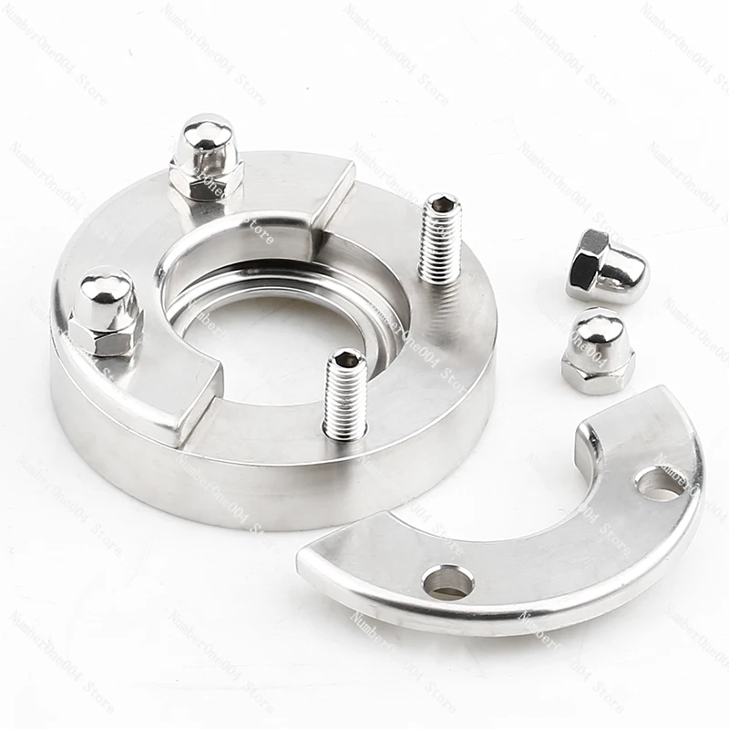 

Applicable To Connector 304 Stainless Steel Sanitary Grade Pharmaceutical Tank Accessories 316 Material Card 50.5