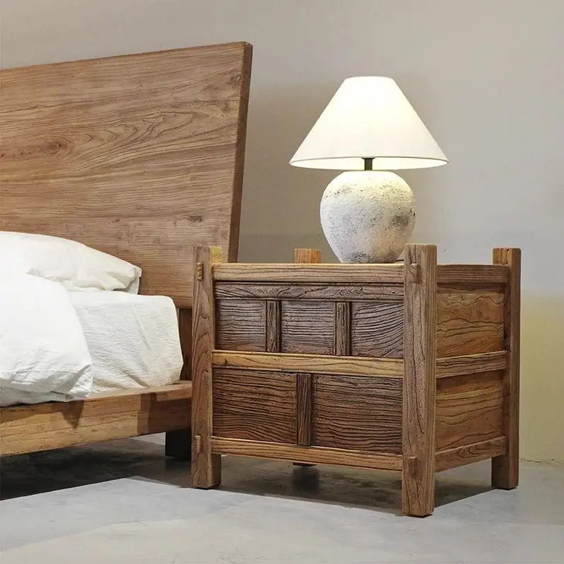 

Низкий шкаф-тумба для спальни в стиле ваби-саби, на заказ, для отелей и гостевых домов, в стиле интернет-селебрити