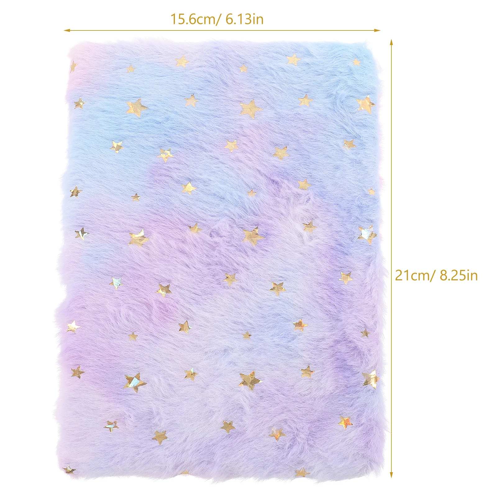 Plush Notebook Small Novelty Notebooks Felt Notepads for Women Diary Cartoon Pattern Notes Girl