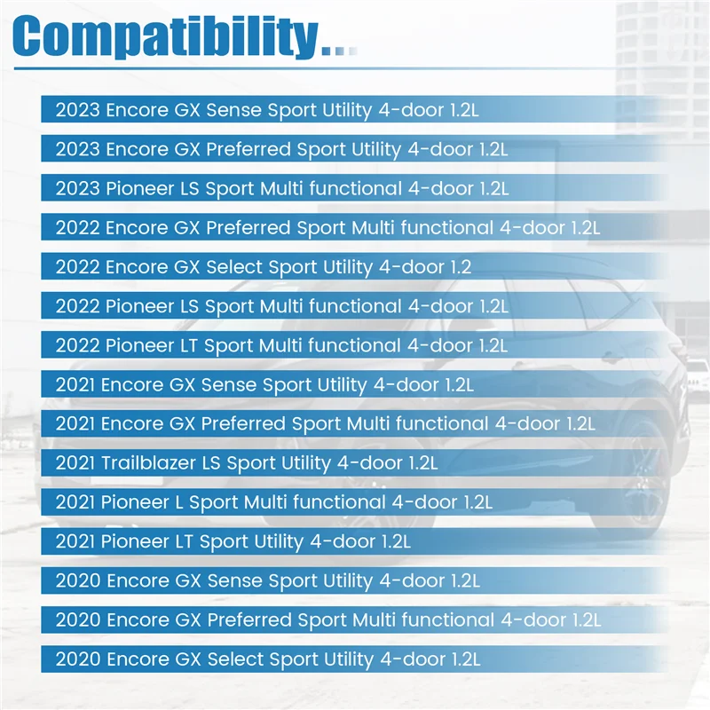 

L37A-корпус уплотнения коленчатого вала двигателя для Buick Encore GX Trailblazer 55514589