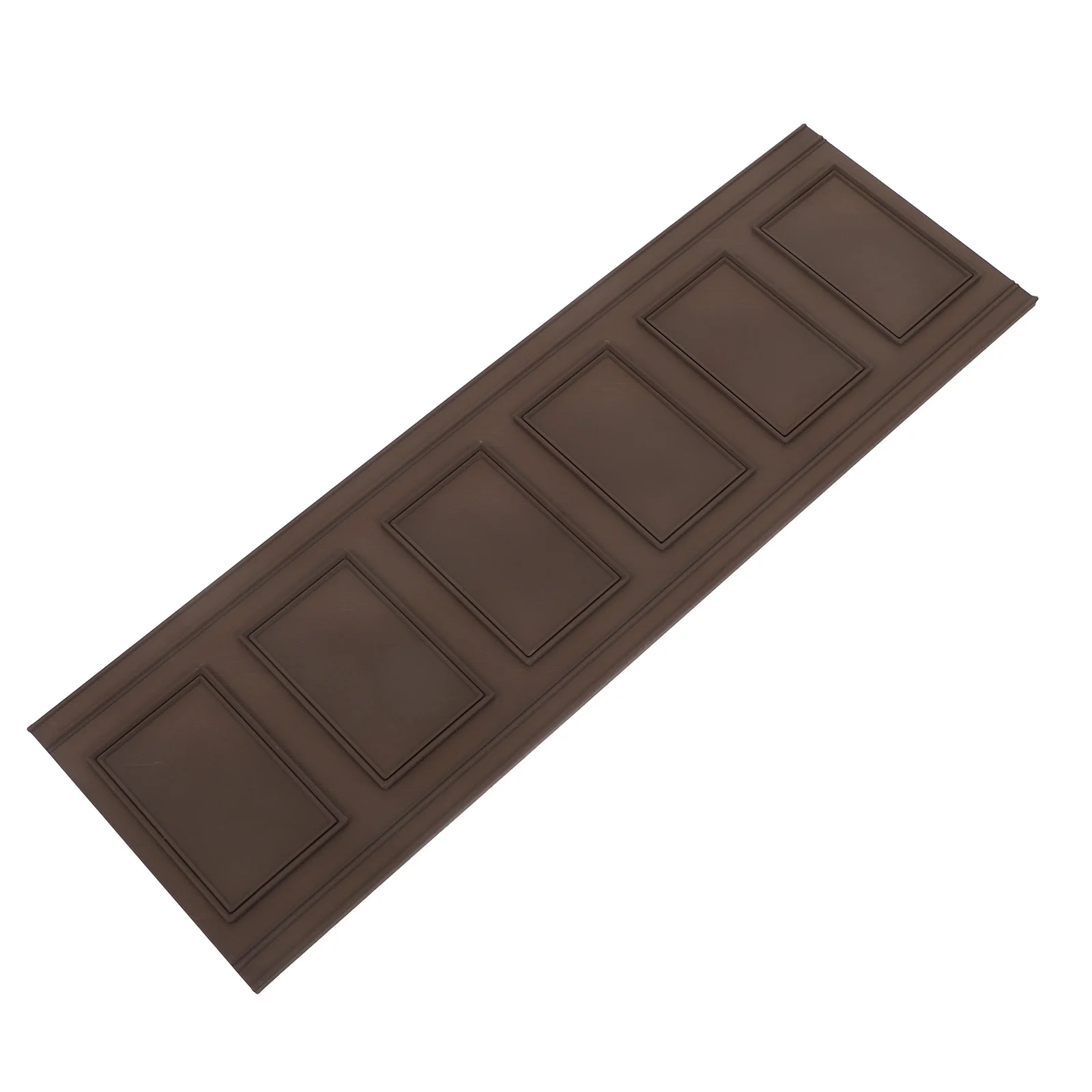 

Dollhouse Wall Molding Self Adhesive Baseboard Skirting Panels Miniature Decoration Dollhouse Trims