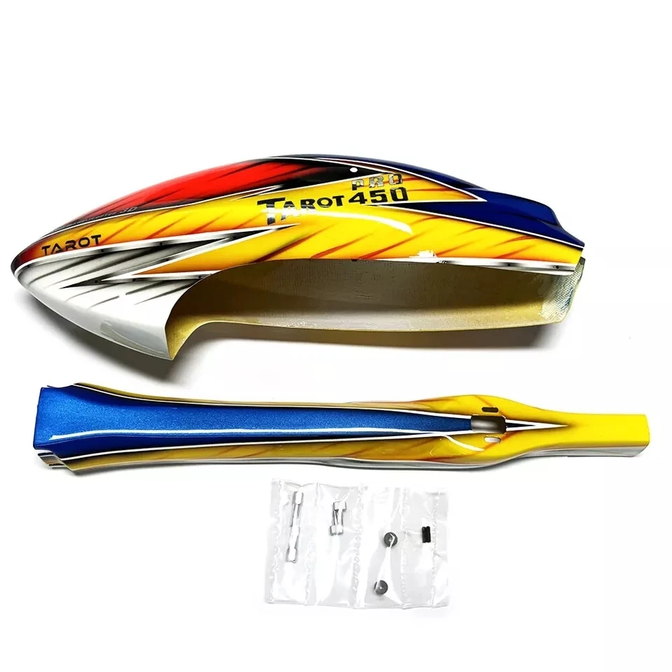 Tarot 450 PRO DFC Helicopter Replacement Part Glass Fiber Canopy for Align trex 450 Shell