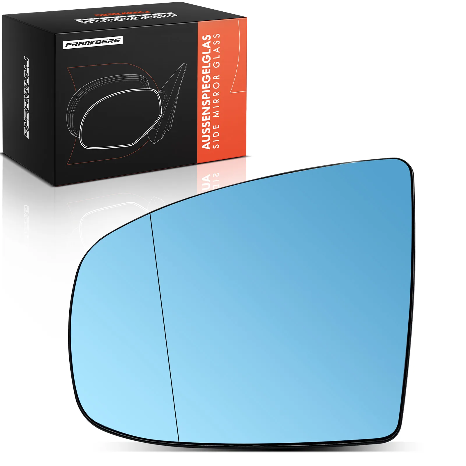 Frankberg 1x Spiegelglas Buitenspiegel Spiegel Links Voor BMW X5 E70 X6 E71 E72 2006-2014 51167298157