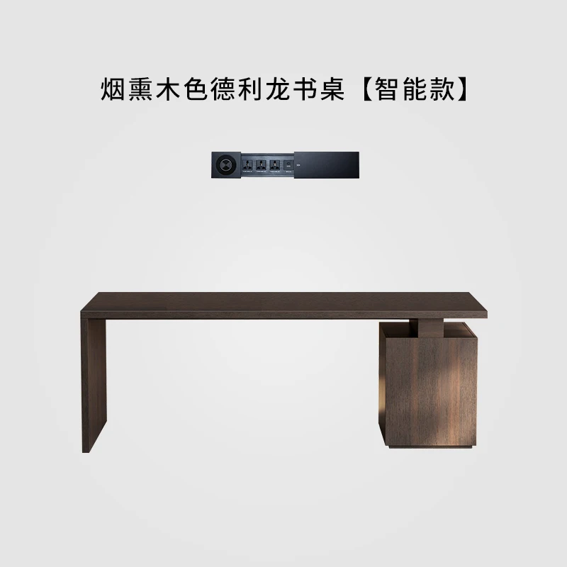 

Italian Modern Advanced Study Designer Writing Desk Minimalist Home Boss Office Computer Desk