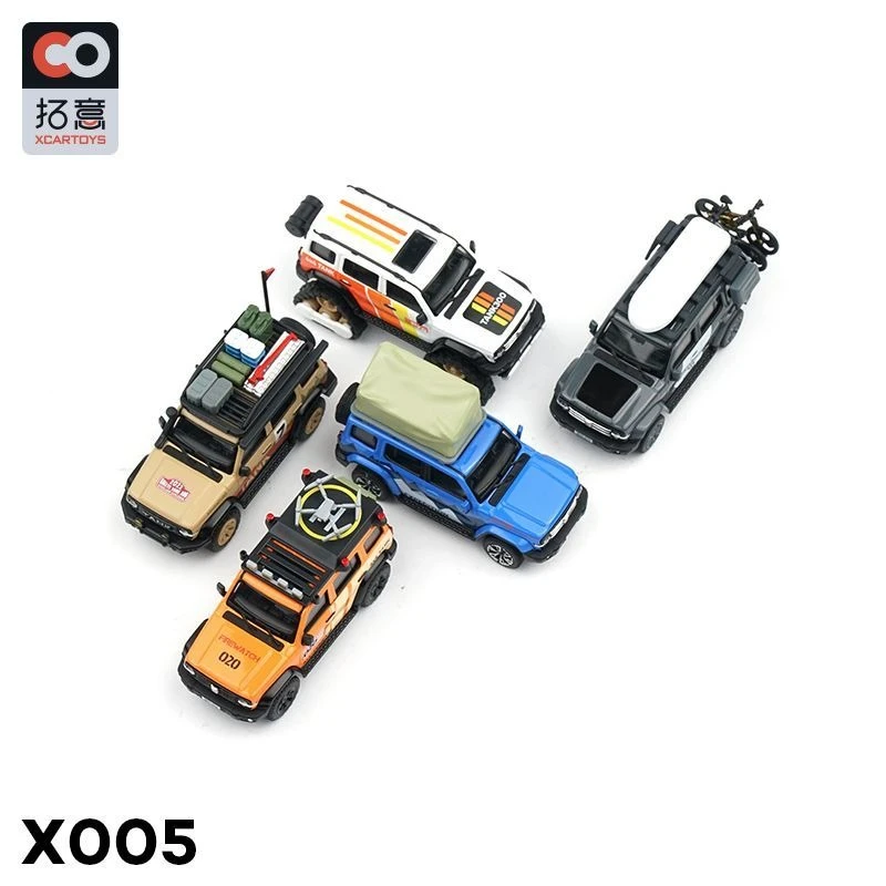 

XCARTOYS 1/64 Tank300 Blind Box Off-road Vehicle Alloy Car Static Model Mini Vehicles Children's Birthday Gift Toys Collection