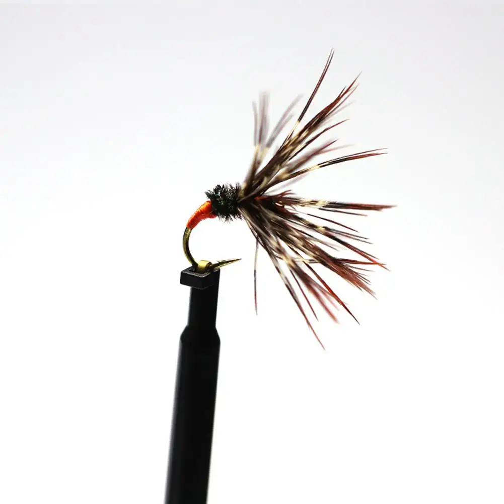 10 pz Tenkara mosche trota Steelhead grigio Dry Fly esche galleggianti esche con gancio esche da pesca accessori