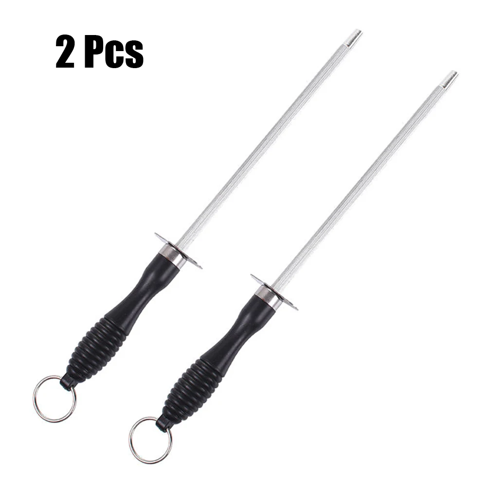 

Home Life Sharpening Rod Suitable Useful Professional 16.5 Cm / 6.5inch Carbon Steel New Arrival Plastic Handle