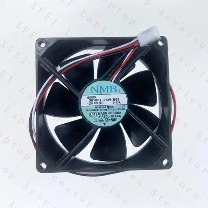

C 1 Pc. New 3610KL-04W-B59 Cooling Fan 9025 DC12V 0.43A 9CM 3Pin