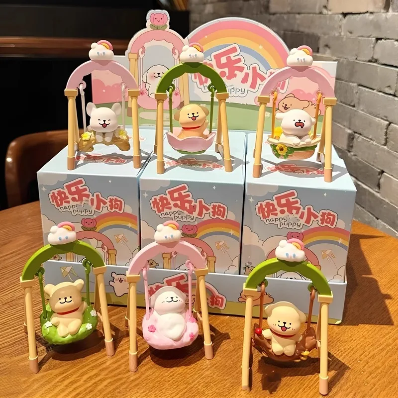 

Cure Dog Figure Trendy Blind Box Toy Desktop Decoration Doll Girl Heart Gift Blind Box Series Collectible Toys For Girls
