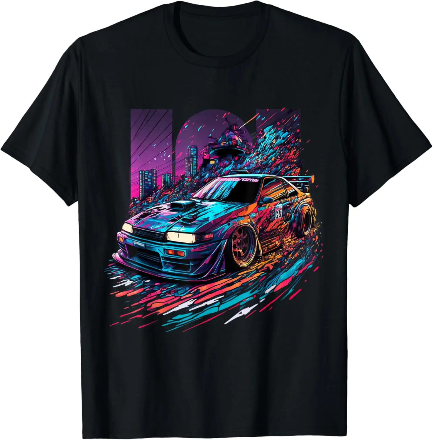 

Japanese Retro Car Racing Drifting Art JDM Legend Tuning T-Shirt