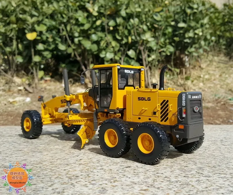 1:35 Scale SDLG G9190 Motor Grader Engineering Machinery Vehicles Model DieCast Toy gift Decoration