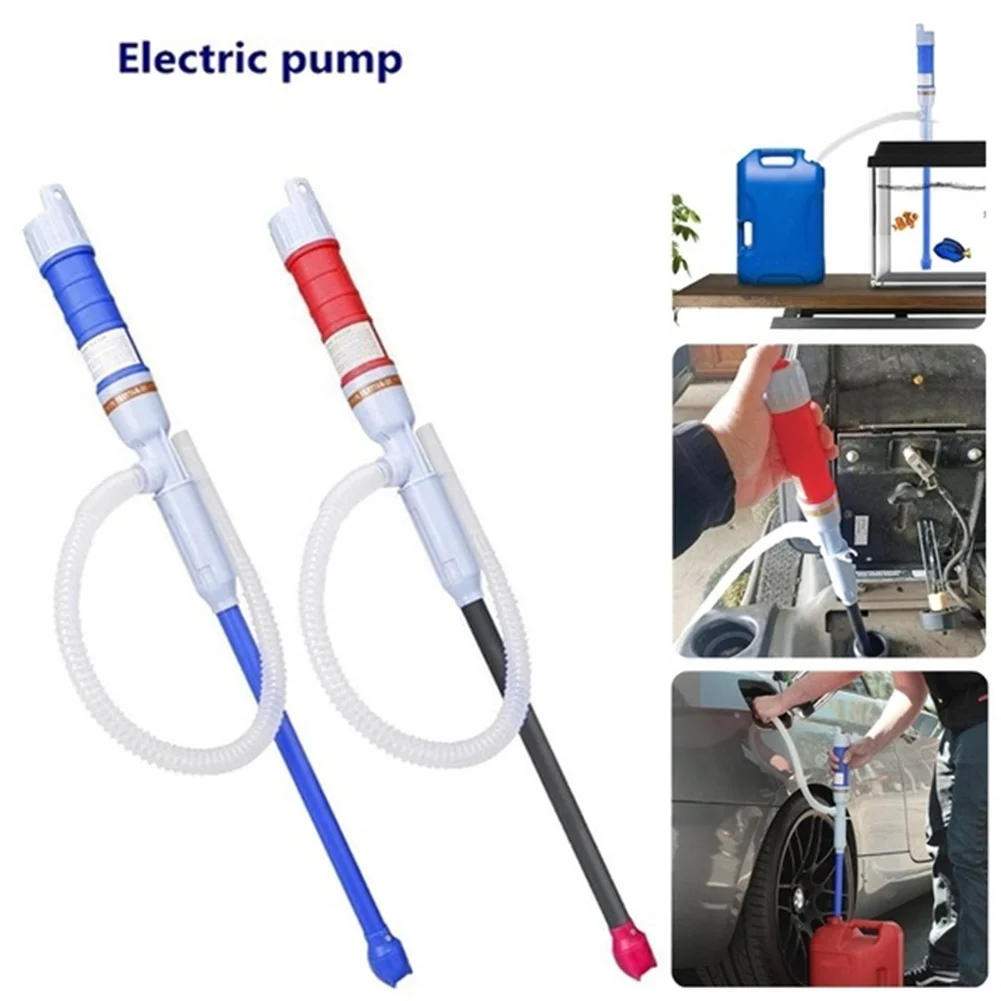 

Electric Oil Pump Siphon Liquid Transfer Pump Handheld Pump Water Gas Tools Petrol Fuel Car Siphon (batteries not included)