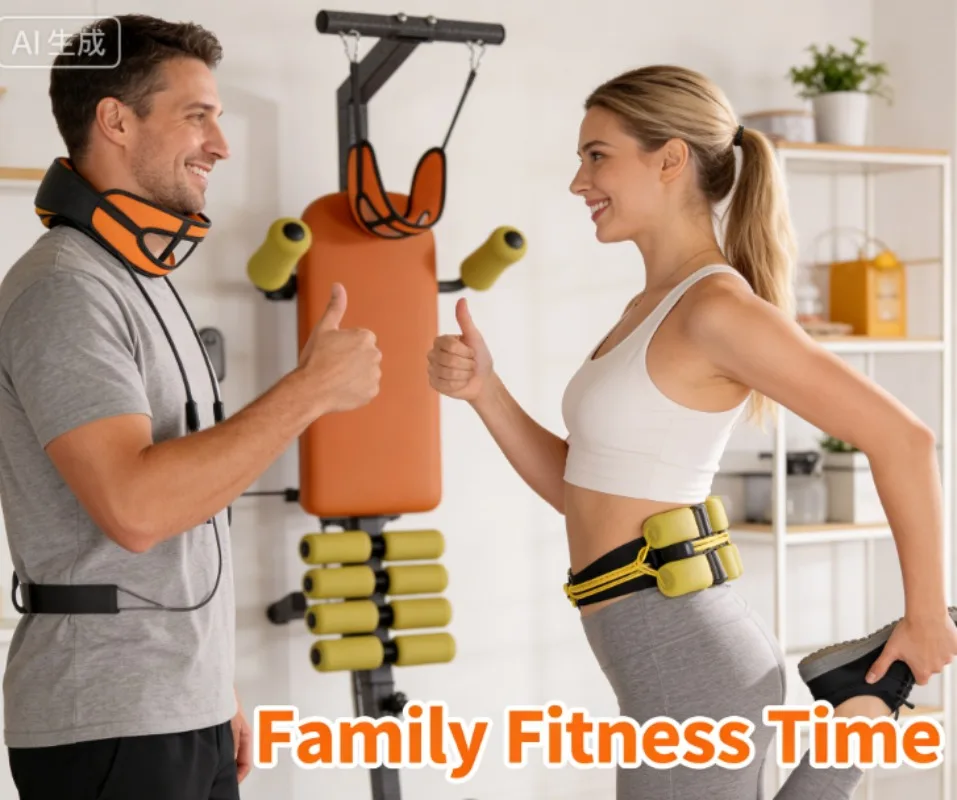 

Neck waist stretcher, electric traction machine, leg stretching artifact, medical home height relief bed