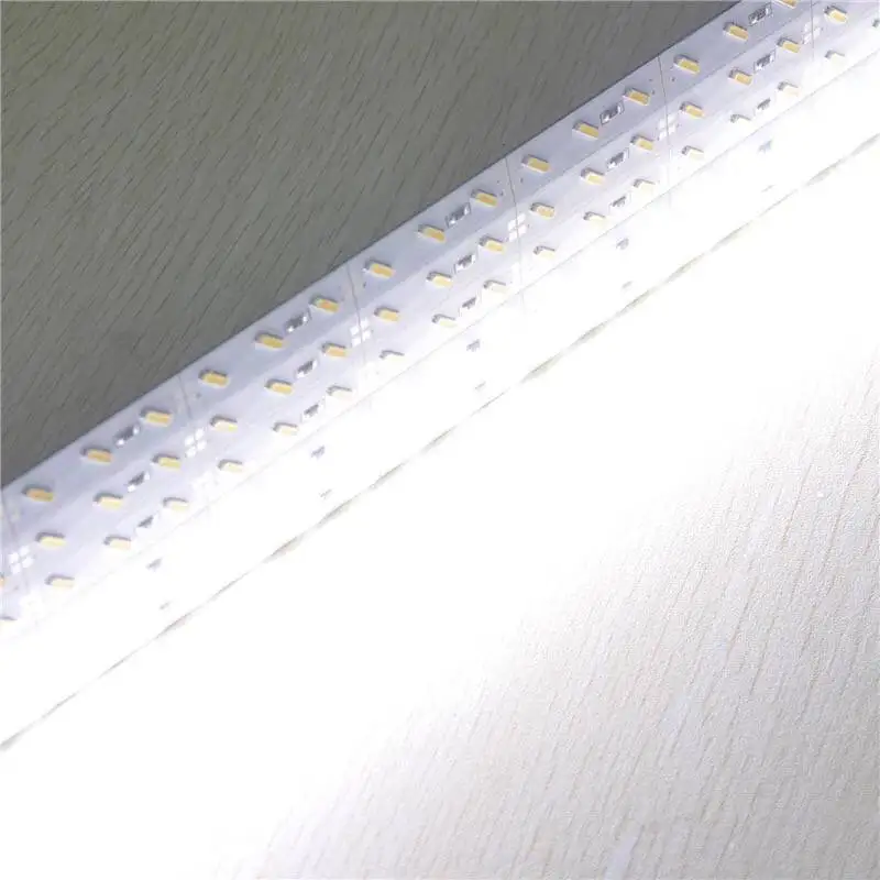 10pcs 30cm 50cm 12v Ultra Thin LED Hard Strip SMD 8520 Single Row 72 leds LED Rigid Bar 6000K  AD Lightbox Cabinet Shop Subway