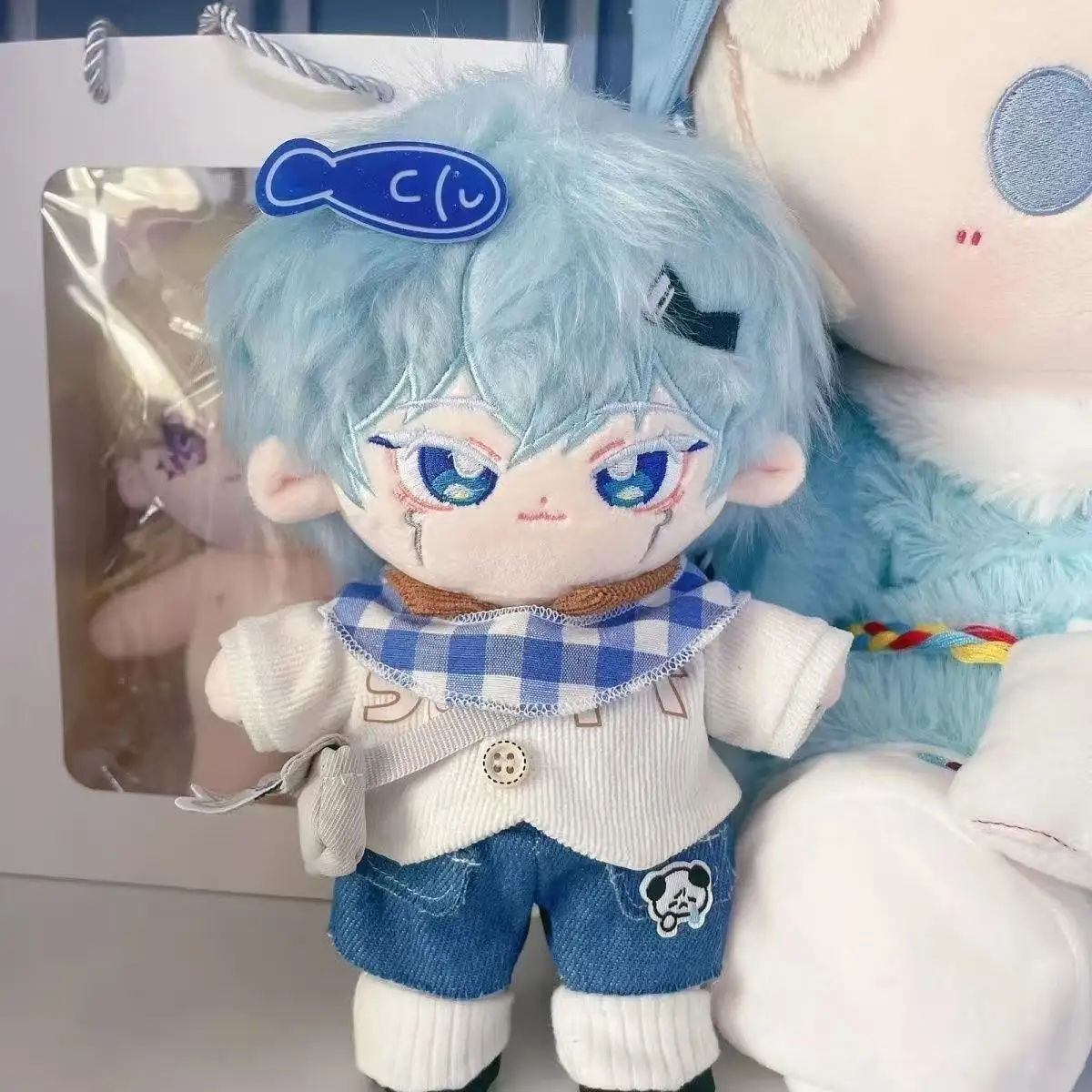 

Stuffed 20cm Anime Galactic Heroes Alliance Kalo Cartoon Plush Doll Toy COS Dress-up Children Adults Collectible Cotton Gifts