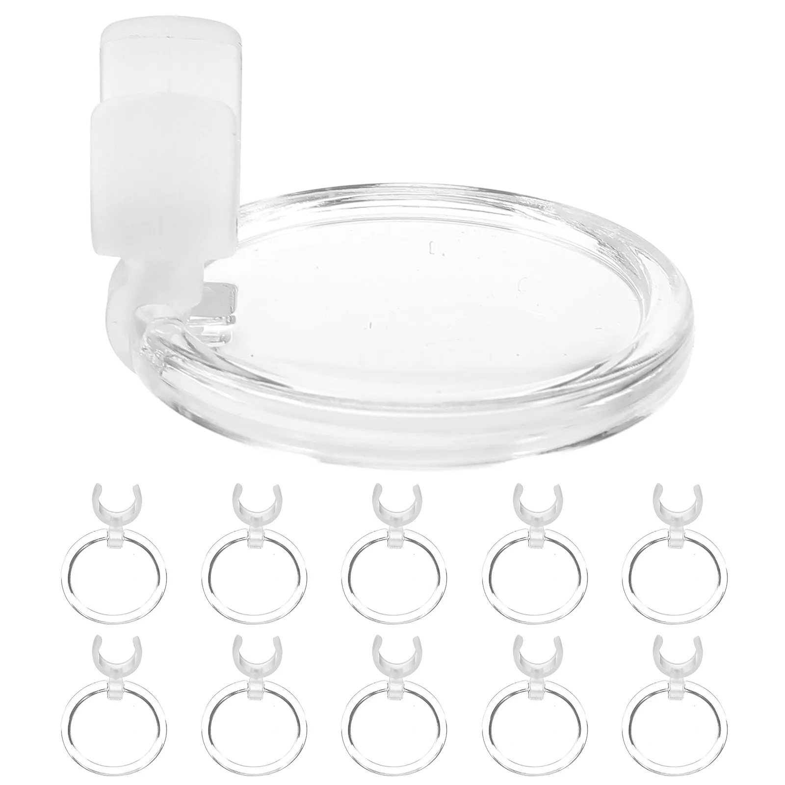 10pcs Diamond Art Pen Holder Magnifier for DIY Painting, Sewing & Hobbies – Compact Plastic Visual Aid Lens