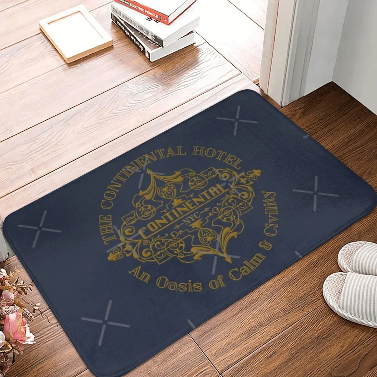 

The Continental 40x60cm Carpet Polyester Floor Mats Popular Bathroom Home Decor