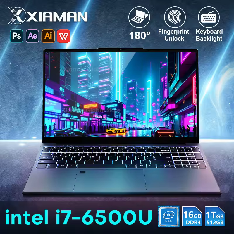 Xiaman 15.6 Inch i7 Laptop