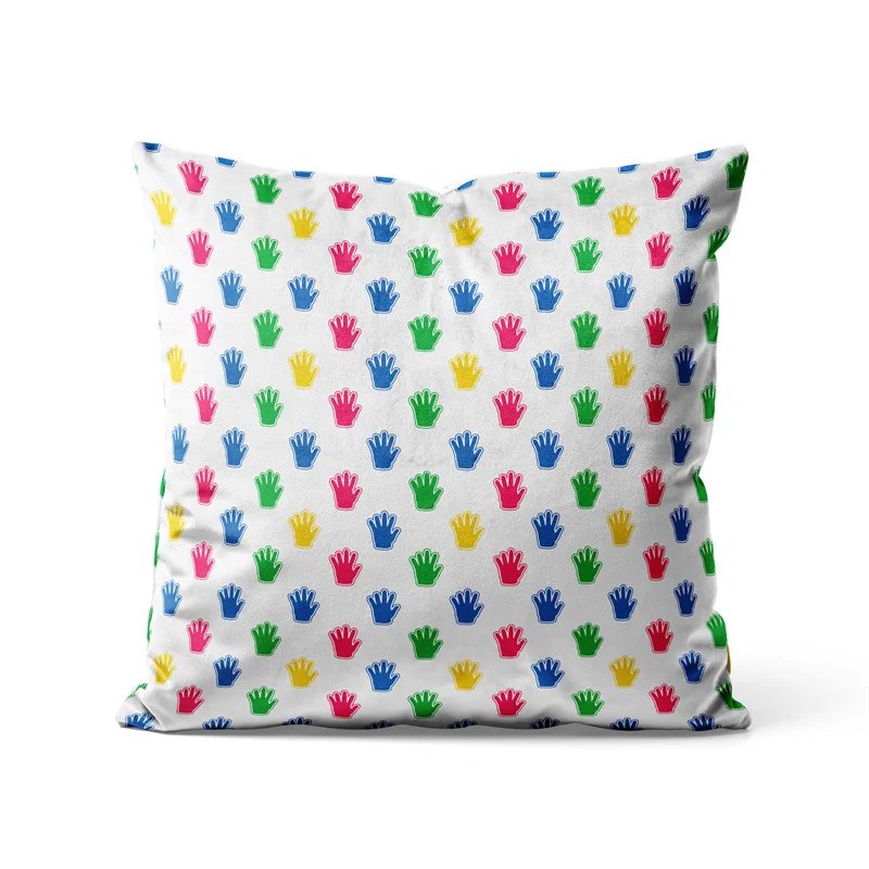 Gaslight Gatekeep Girlboss World Autism Awareness Day Throw Pillow Covers Funny Cat Cushion Cases Pillowcases 45cm x 45cm