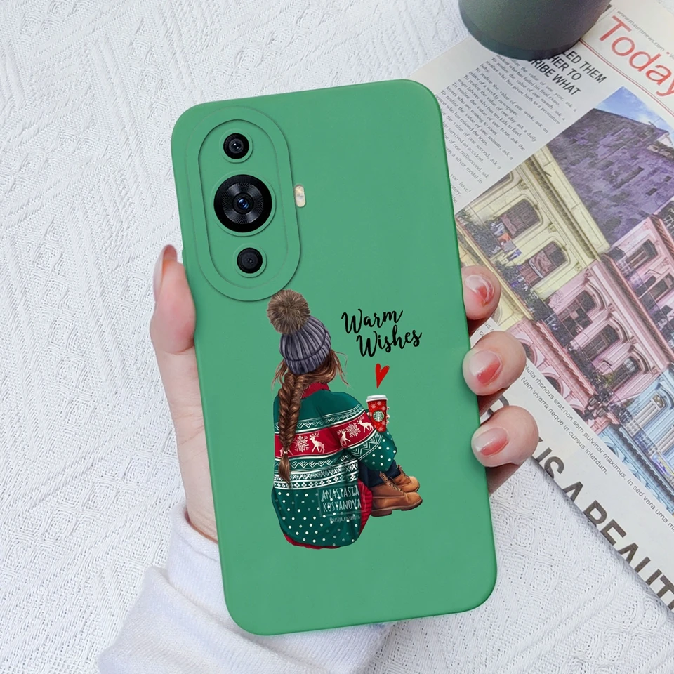 Case For Huawei Nova 11 Nova 11 Pro Nova 11 SE Cute Dinosaur Silicone Protective For Huawei Nova11 Nova11Pro Nova11SE Back Cover