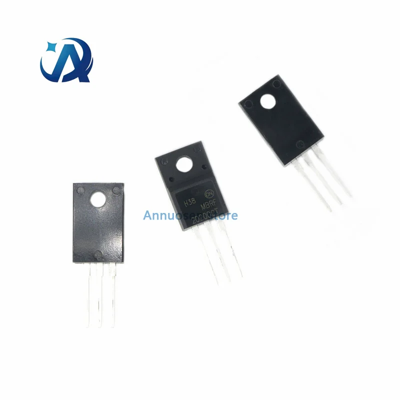 10PCS New and Original MBRF20200CTG  MBRF20200 20200CTG B20200G TO220F Schottky diode 20A/200V New & original MBRF20200CT