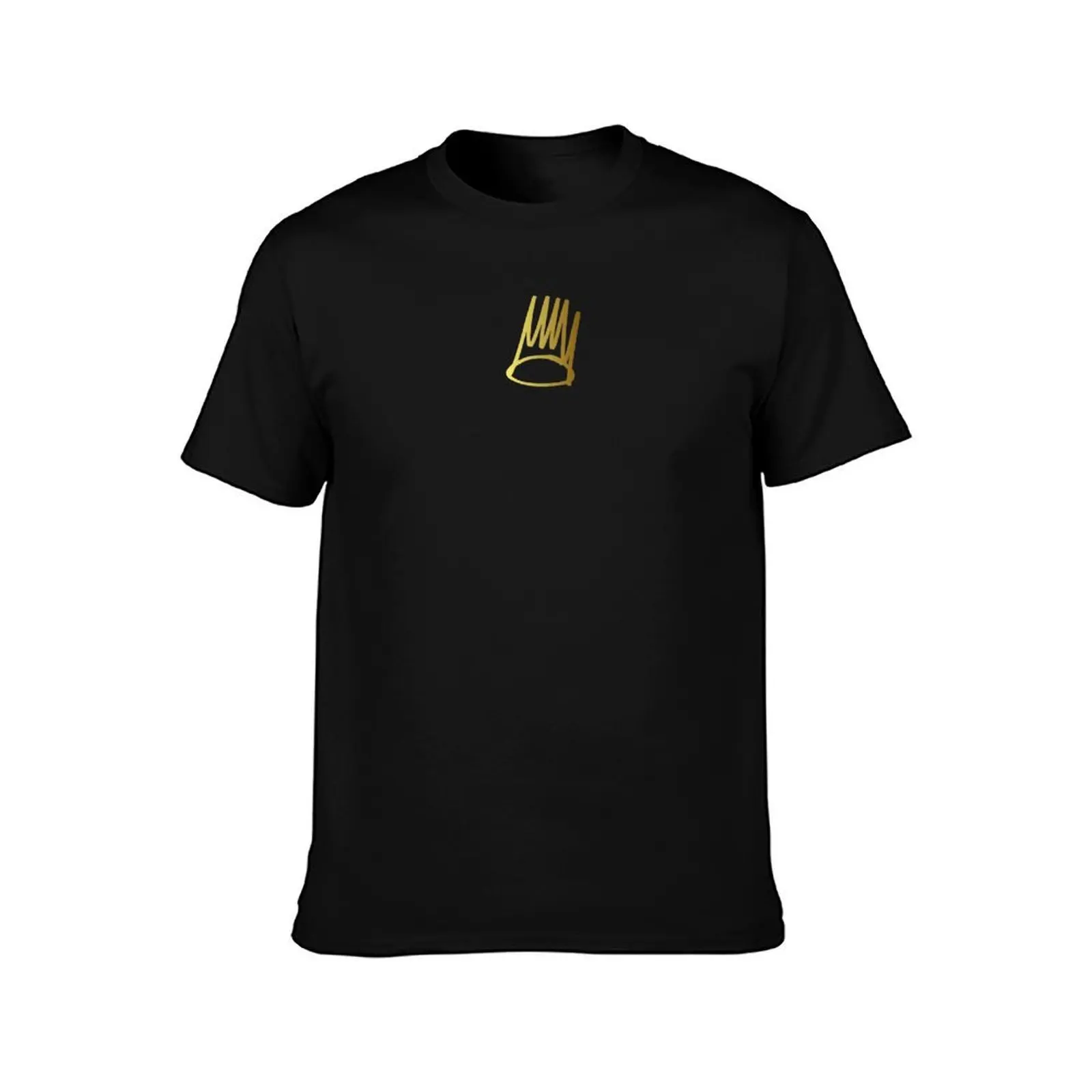 J.Cole Born Sinner Crown Logo T-Shirt, Summer Casual Cotton Tee, Oversized Streetwear Tops, Vintage Graphic Print, 100% Cotton