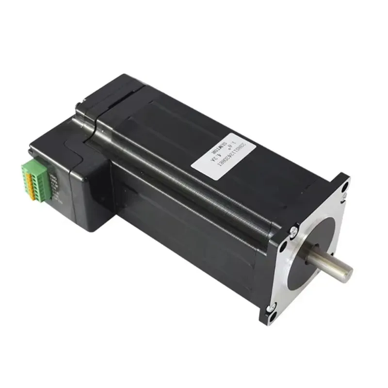 Nema23 112mm 4.2A Plc Control 128 Integrated Stepper Motor for 57HS11242D8EI