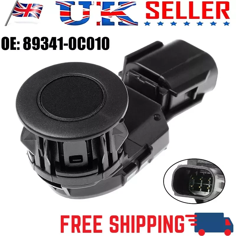 

1pcs Rear Parking Reverse Sensor For Toyota RAV4 2012-2018 Black 6-Pin PDC Car Sensor Accessories 89341-0C010