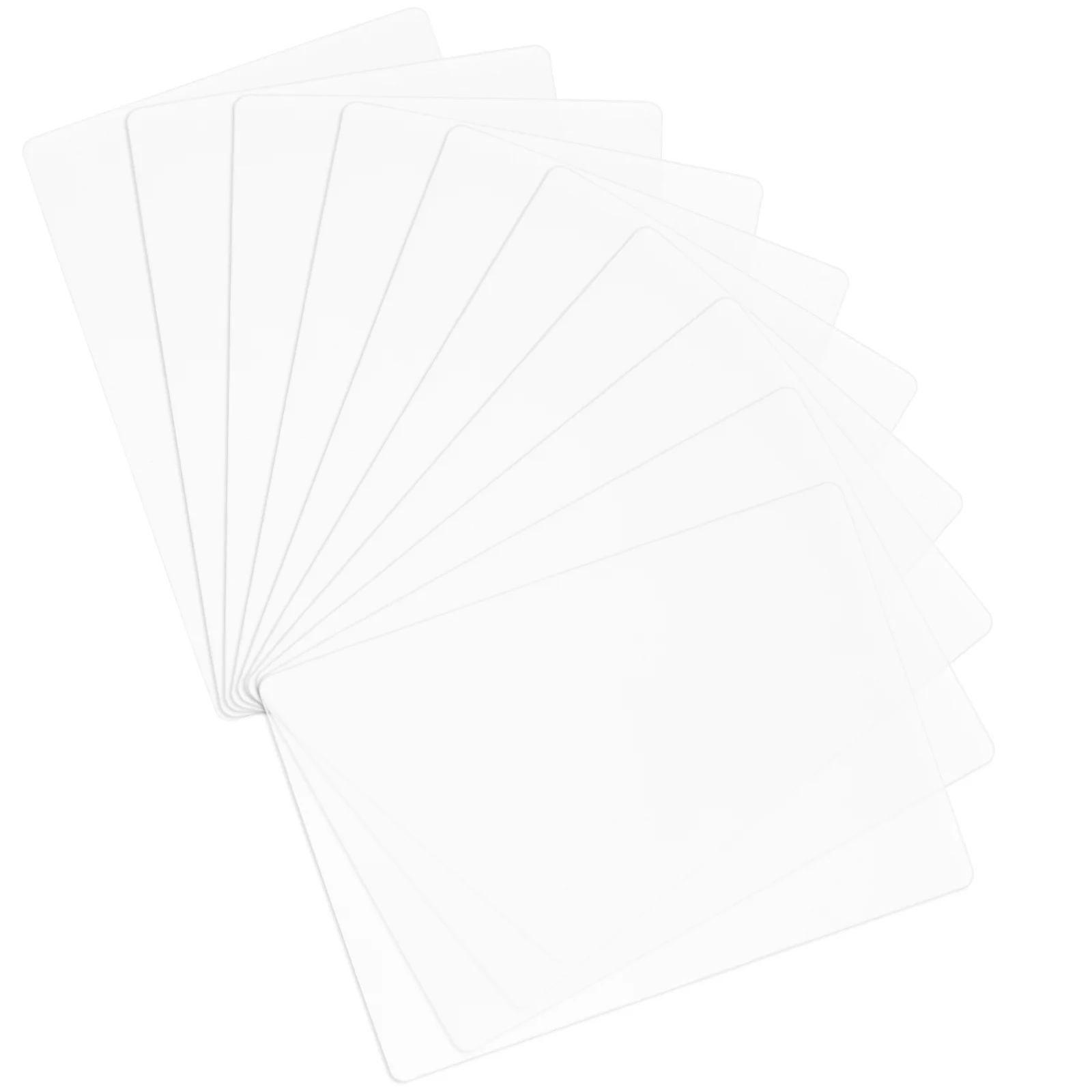 10 Pcs Copying Board Drawing Transparent Plastic Template Mat Basic 3d Printing Pen Tool Paper Templates for