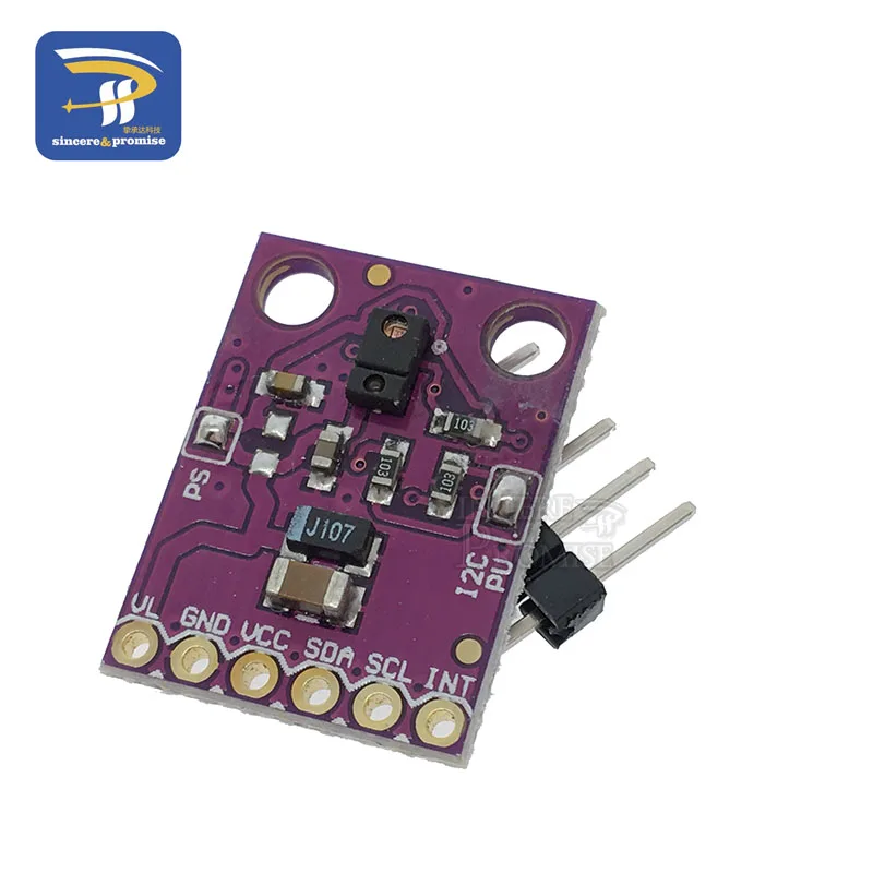 Czujnik gestów na podczerwień RGB APDS-9960 GY-9960-3.3 dla interfejsu Arduino IIC 3.3V Detectoin wykrywanie zbliżeni kolorowy filtr UV — zdjęcie 6