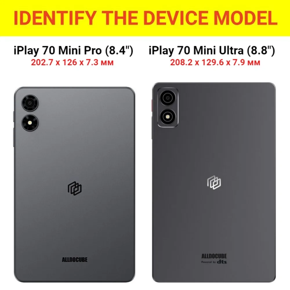 Folio Stand Case For ALLDOCUBE iPlay 70 mini Pro 8.4 