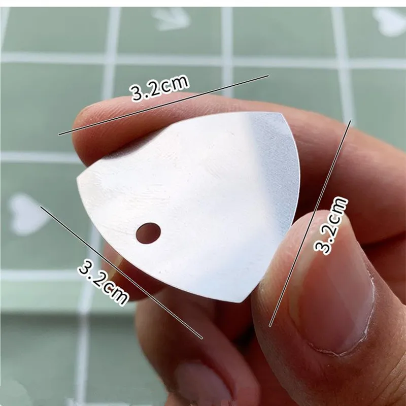 10/20/50PCS Dreieck Metall Telefon Öffnung Werkzeuge Metall Gitarre Picks Hebeln Opener Für iPhone iPad Tablet PC zerlegen Reparatur Werkzeuge – Detail 10