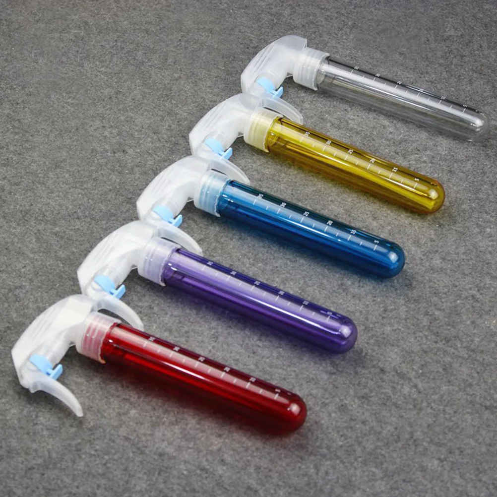 Garrafa de spray de polegar mini alta pressão transparente recarregável compacto com escala para viagens uso doméstico ferramentas de cuidados com a pele mini spray