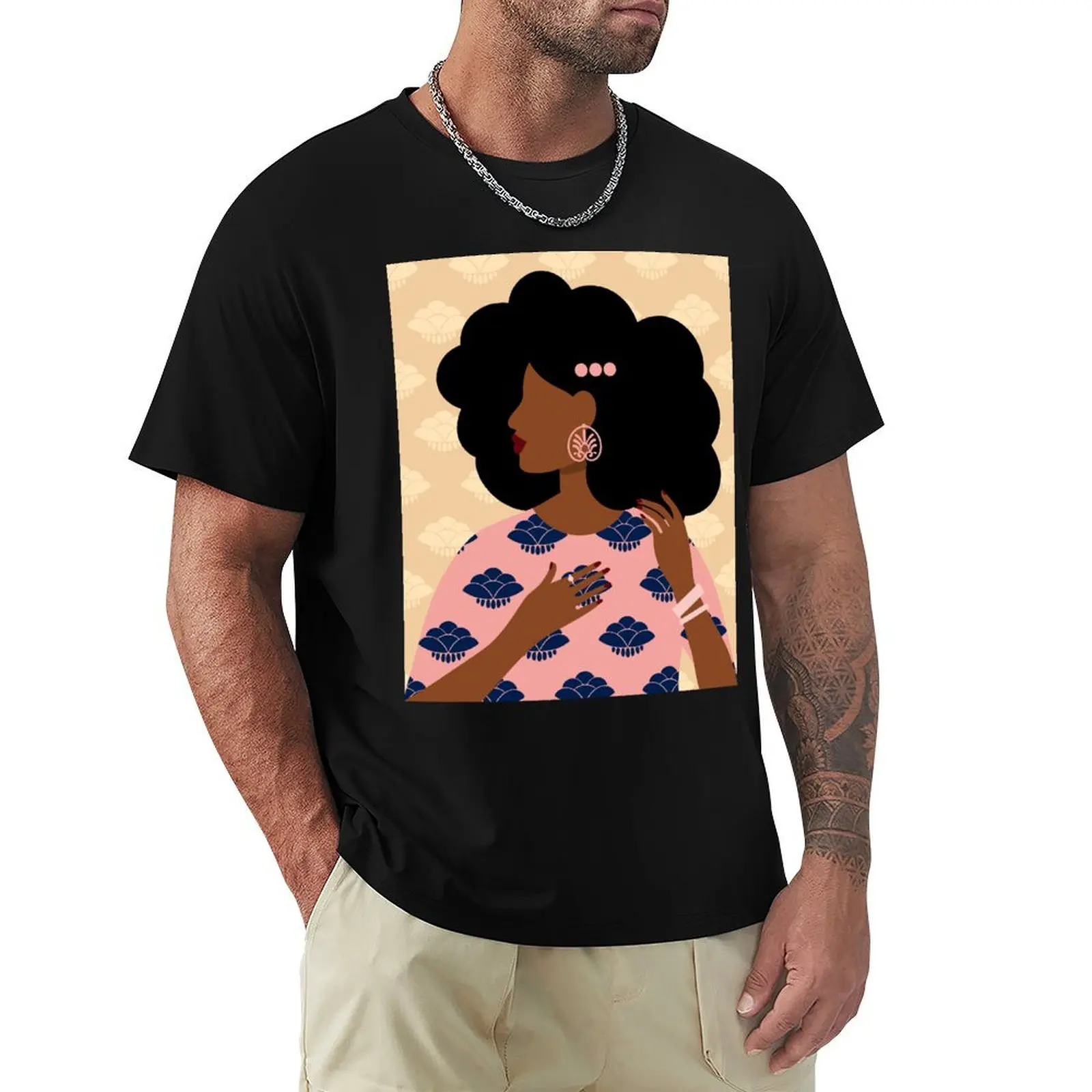 

Woman in Pink T-Shirt funny costumes boys whites Funny t-shirts men clothes