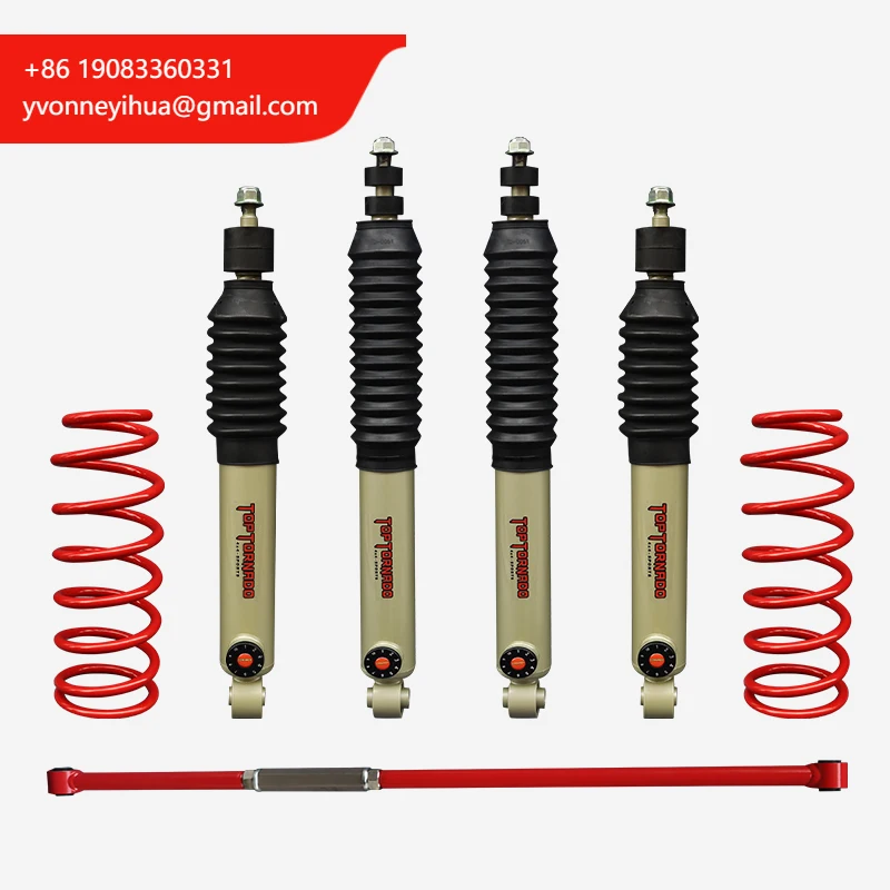 

Внедорожный 2-дюймовый подъемный комплект подвески Off Road 4X4, регулируемые амортизаторы, подходящие для Toyota Land Cruiser 100 LC100 FJ/HZJ100