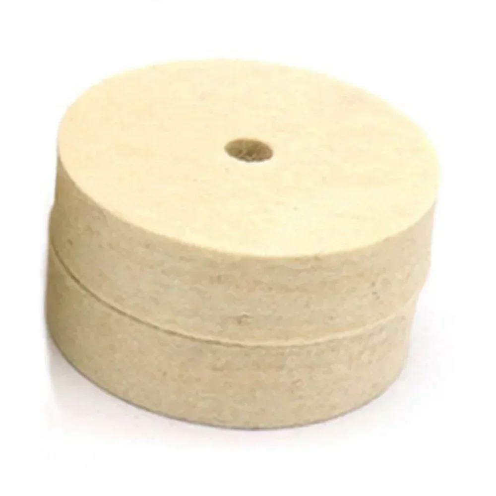 

Pad Wool buffing wheel Polisher Buffing Disc Felt Grinding Parts Tool 3in Workshop Abrasive Detailing Accessories