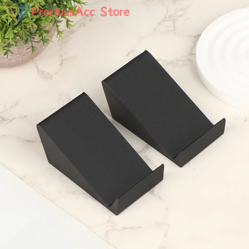 2Pcs Soundbar Support Feet, Adjustable Speaker Mounts for Desktop Monitor and TV Audio, Space Saving Brackets for Home Setup