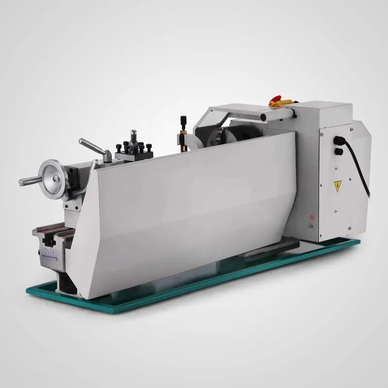2026for Mini 8X16 Digital Benchtop Lathe Small Micro Horizontal Flat Machine Multipurpose Mini Metal Lathe 5