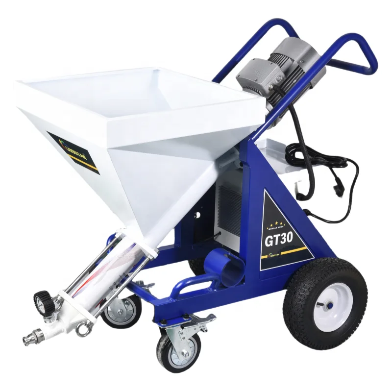GT30 5000W Powerful Mortar Paint Sprayer Plaster Mortar Texture Sprayer Machine