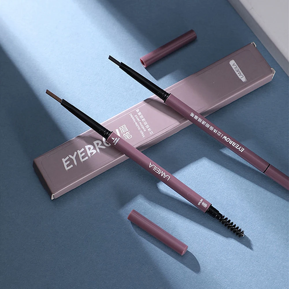 Ultra-fine Eyebrow Pencil Colour-fast 6 Colors Available For Eyebrow Pen Three-dimensional Extremely Fine Eyebrow Pencil Makeup