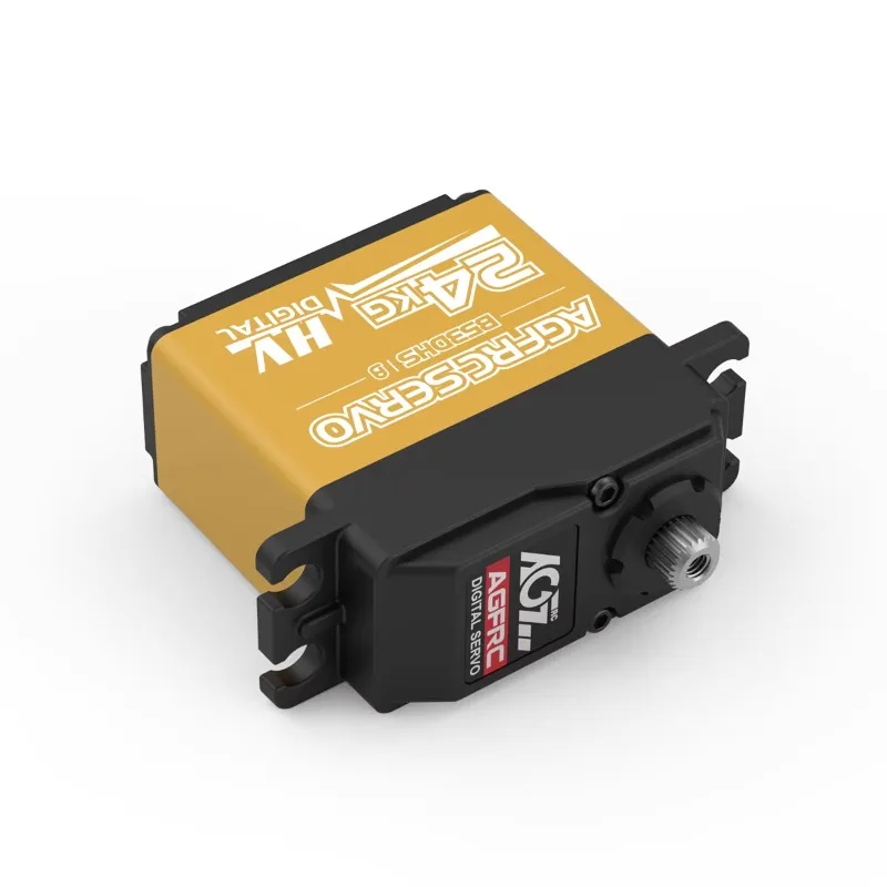 1pcs new AGFRC B53DHS 24KG Digital High Torque Speed Titanium Gear Programmable HV Steering Servo For 1/12 Car Trucks RC Model