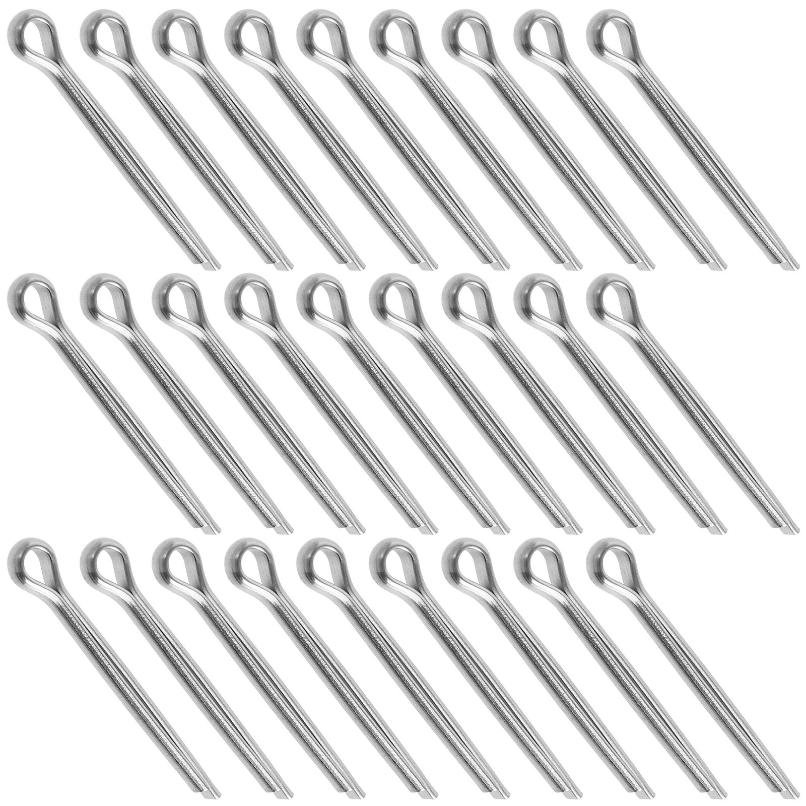 

30pcs Pad Locking Pin Replacement Stainless Steel Disc Pins For Mountain Bike Durable Easy Install Metal Fixing Bolts Cotter