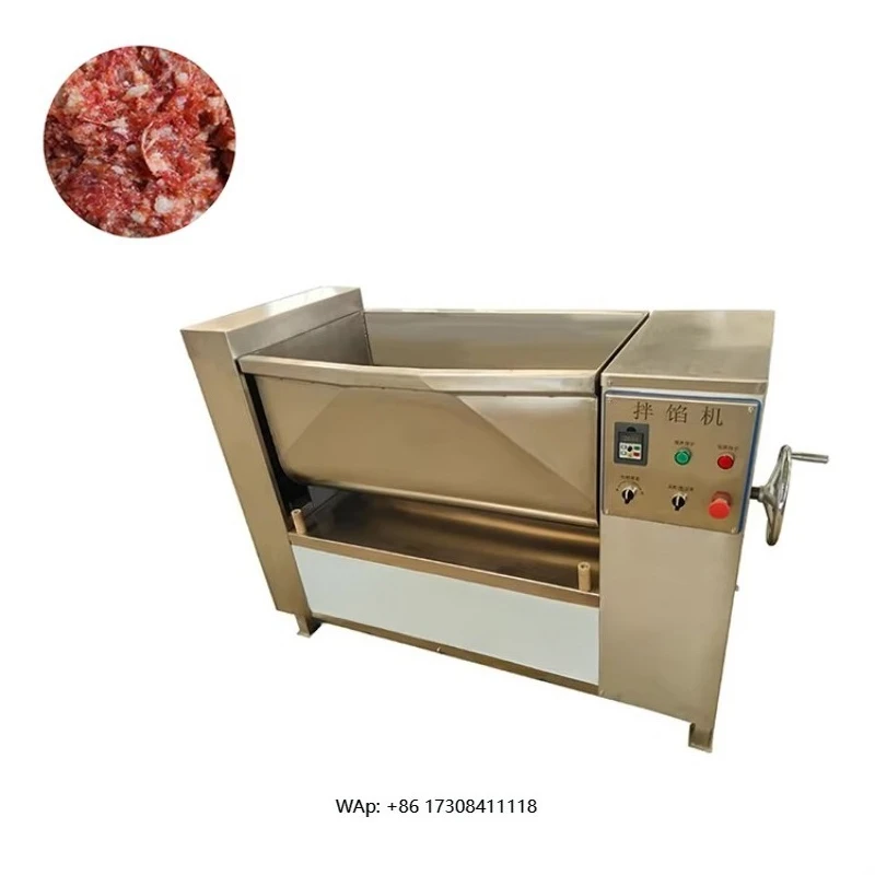 

50L 100L 200L 300L Small Meat Sausage Stuffing Commercial Meat Dumpling Stuffing Vegetable Mixer Processing Machine