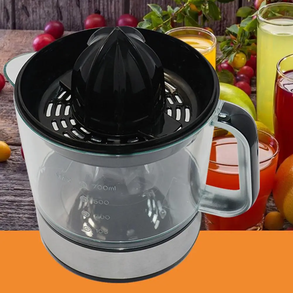 Electric Juicer with Scale Automatic Rotating Motor Low Noise Electric Orange Juicer Tangerine Lemon Fruit Extractor Juicer Cup