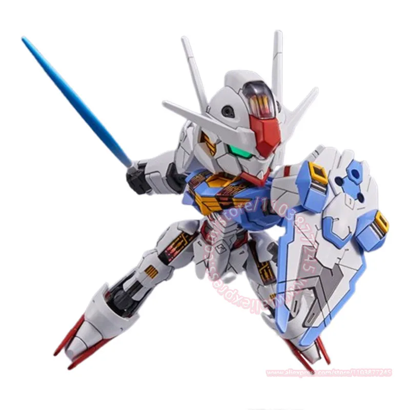 BANDAI Mobile Suit Gundam: The Witch From Mercury AERIAL Assembled Model Peripheral Toys Trendy Ornaments Present SDEX 019