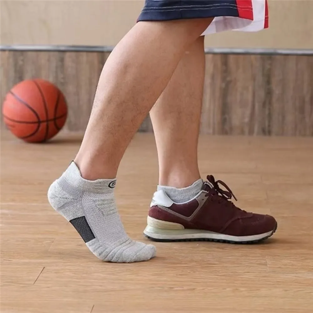 New Cotton Football Socks Breathable Thickened Soccer Socks Deodorous Anti-slip Sports Boat Socks Men