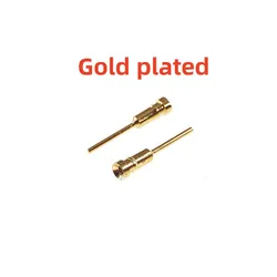 100Pcs LED Pin Socket for Cherry Mx Switch Keyboard Size 9.70MM Length Gold Plating Machined