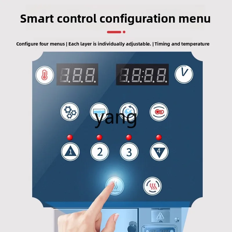 LTT Steamer Commercial Seafood Hot Steamer High Temperature Intelligent Restaurant Steamer Soup Cabinet