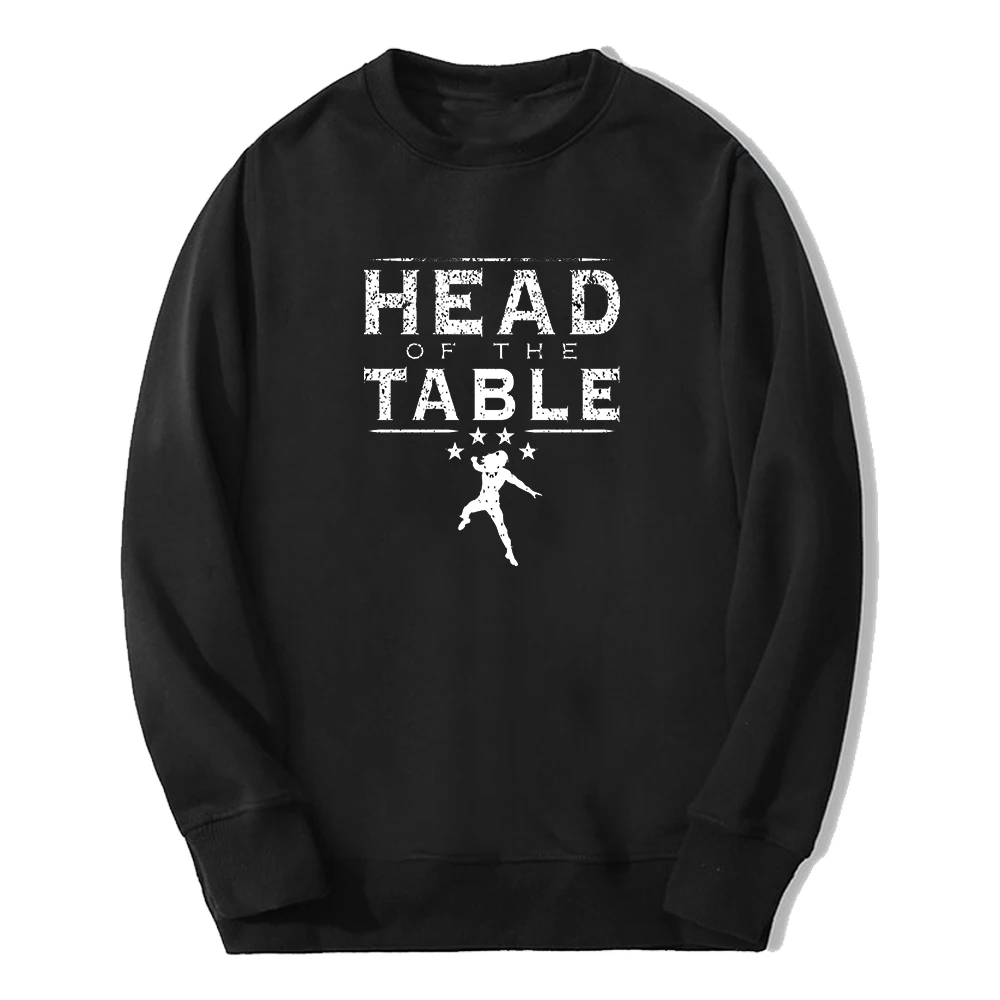 

Roman Reigns Head of The Table Sweatshirt 90s Vintage Merch Crewneck Long Sleeve Streetwear Women Men Hip Hop Clothes